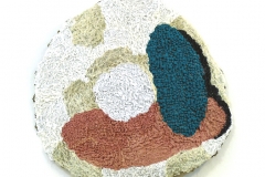 Flori, 2013, textile on wire, diameter 90cm