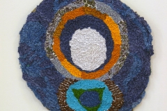 Lorena, 2013, textile on wire, diameter 90cm